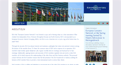 Desktop Screenshot of elninternational.com